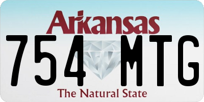 AR license plate 754MTG