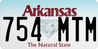 AR license plate 754MTM