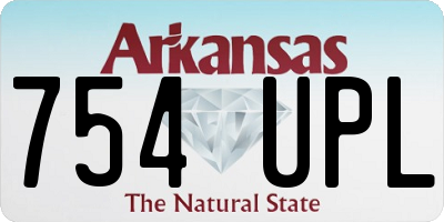 AR license plate 754UPL