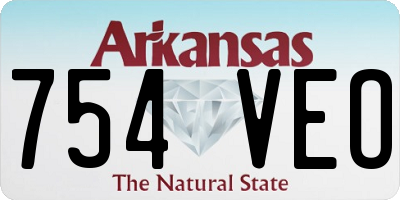 AR license plate 754VEO