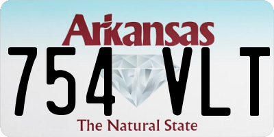 AR license plate 754VLT