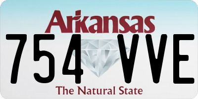 AR license plate 754VVE