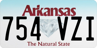 AR license plate 754VZI