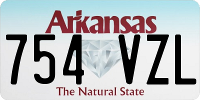 AR license plate 754VZL