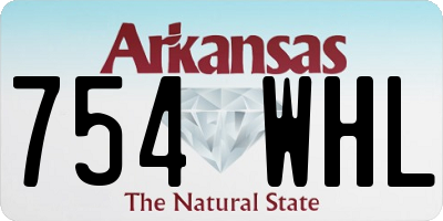 AR license plate 754WHL
