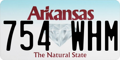 AR license plate 754WHM
