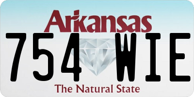 AR license plate 754WIE