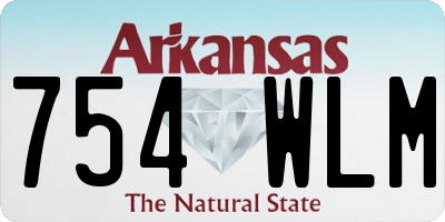 AR license plate 754WLM