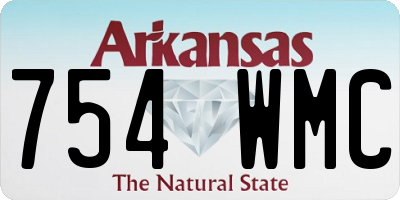 AR license plate 754WMC