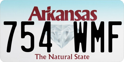 AR license plate 754WMF