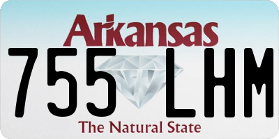AR license plate 755LHM