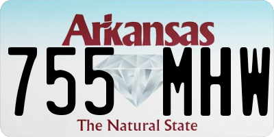 AR license plate 755MHW