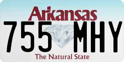 AR license plate 755MHY