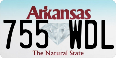 AR license plate 755WDL
