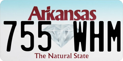 AR license plate 755WHM