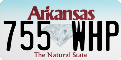 AR license plate 755WHP