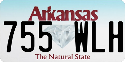 AR license plate 755WLH