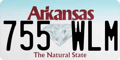 AR license plate 755WLM