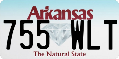 AR license plate 755WLT