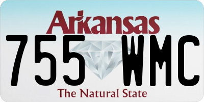 AR license plate 755WMC