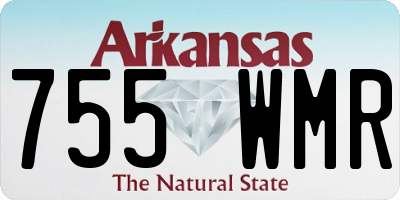 AR license plate 755WMR
