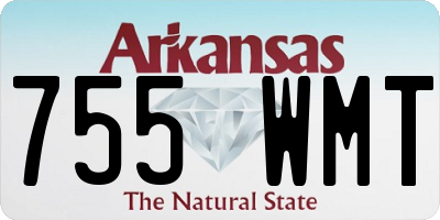 AR license plate 755WMT