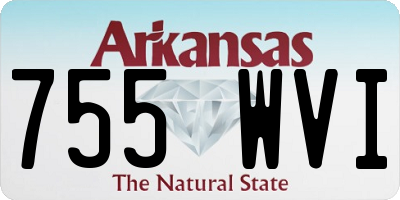 AR license plate 755WVI