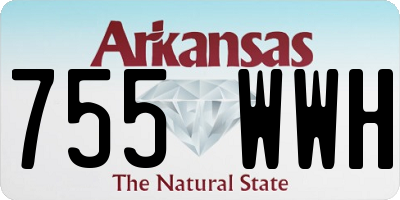AR license plate 755WWH