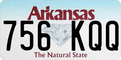 AR license plate 756KQQ