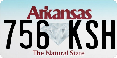 AR license plate 756KSH