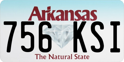 AR license plate 756KSI