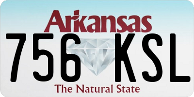 AR license plate 756KSL