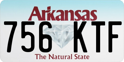 AR license plate 756KTF