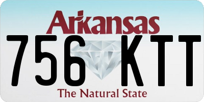 AR license plate 756KTT