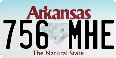 AR license plate 756MHE