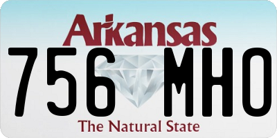AR license plate 756MHO