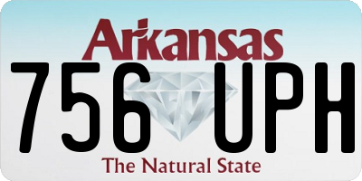 AR license plate 756UPH
