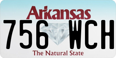 AR license plate 756WCH