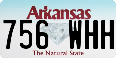 AR license plate 756WHH