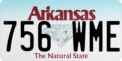 AR license plate 756WME