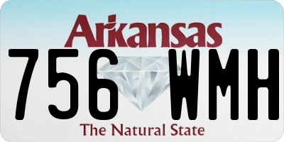 AR license plate 756WMH