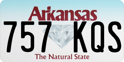 AR license plate 757KQS