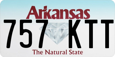 AR license plate 757KTT