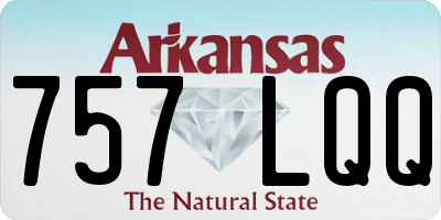 AR license plate 757LQQ