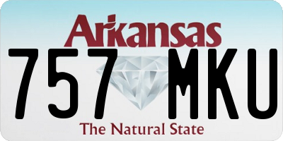 AR license plate 757MKU