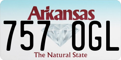 AR license plate 757OGL