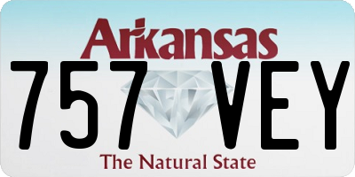 AR license plate 757VEY