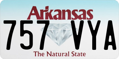 AR license plate 757VYA