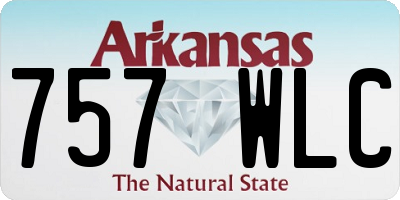 AR license plate 757WLC