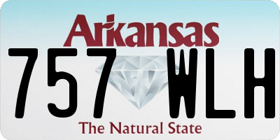 AR license plate 757WLH